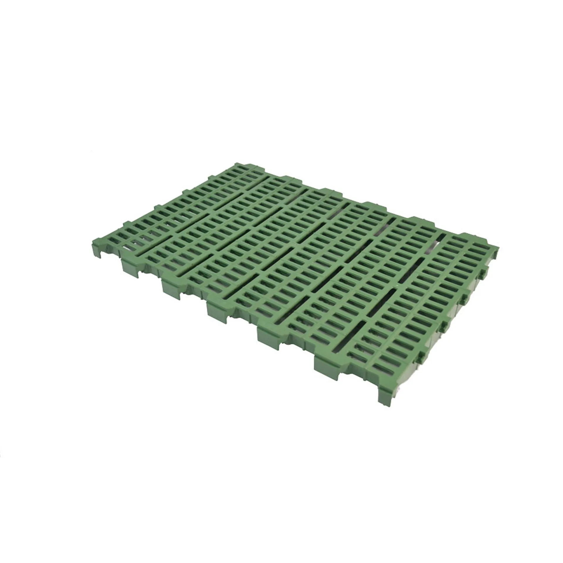 PLASTMANN CRATE PIG FLOORING NF400 GREEN CPP SQUARE